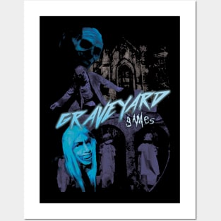 GRAVEYARD GAMES RETRO Posters and Art